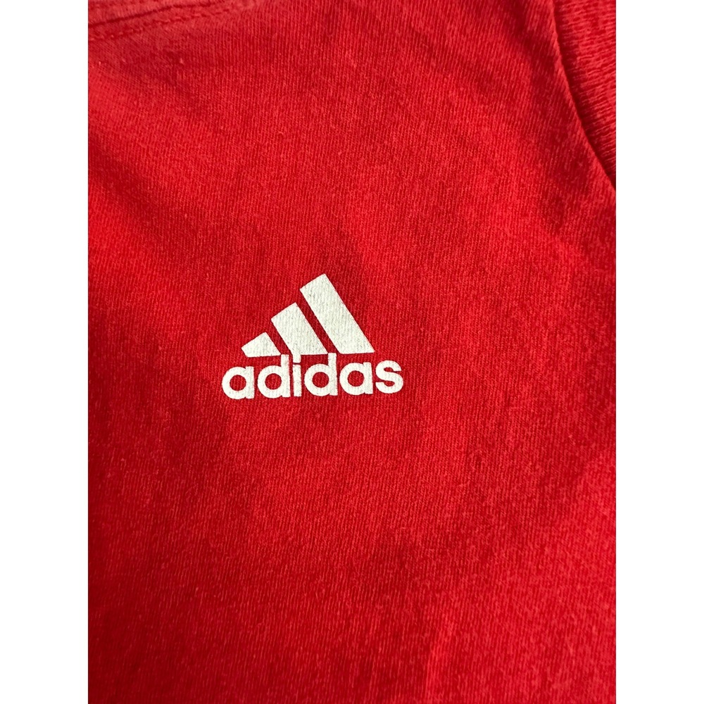 Adidas LA‎ Clippers Jordan #6 Red T-Shirt NBA Basketball Men's Medium Crew Neck - Picture 3 of 10